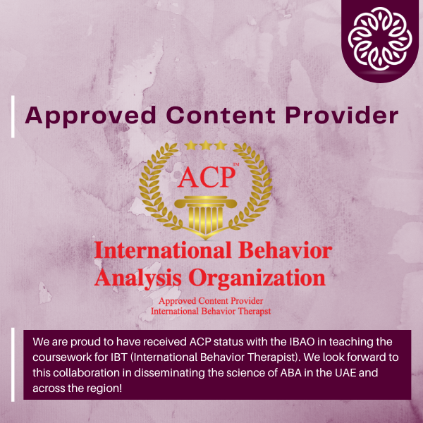 Approved Content Provider for International Behavior Therapist